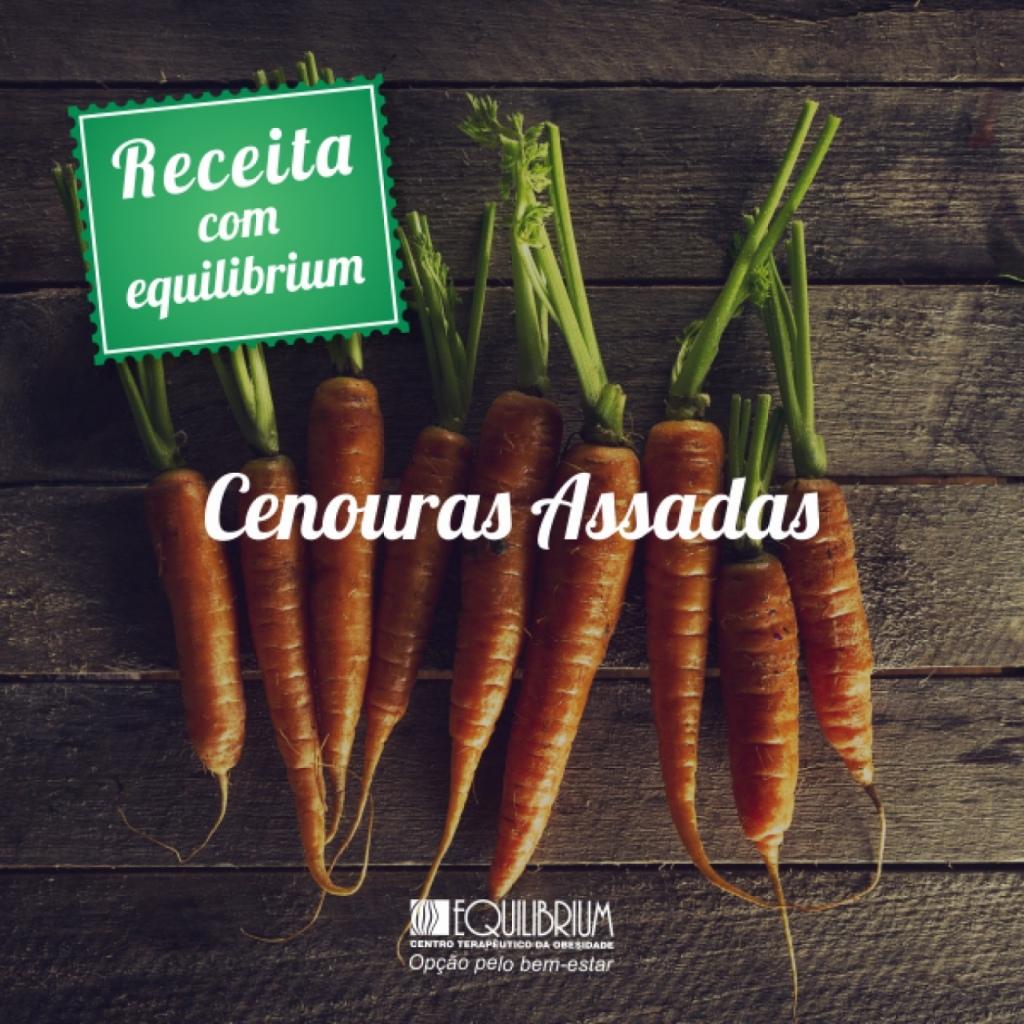 Cenouras assadas