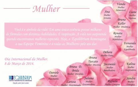 Dia Internacional da Mulher